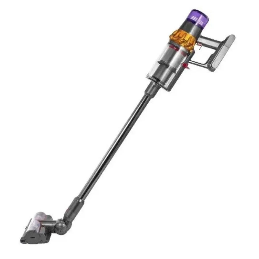 Вертикальный пылесос Dyson V15 Detect absolute (SV47) EU, Yellow/Nickel