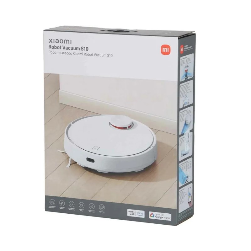 Робот-пылесос Xiaomi Mi Robot Vacuum S10 , White