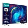 75" Телевизор 4K UHD Hisense QLED 75E7KQ Pro, Black