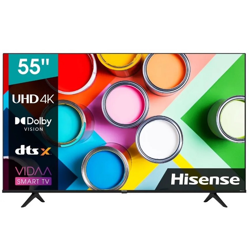 Телевизор Hisense 55A6BG 55" 4K UHD, черный